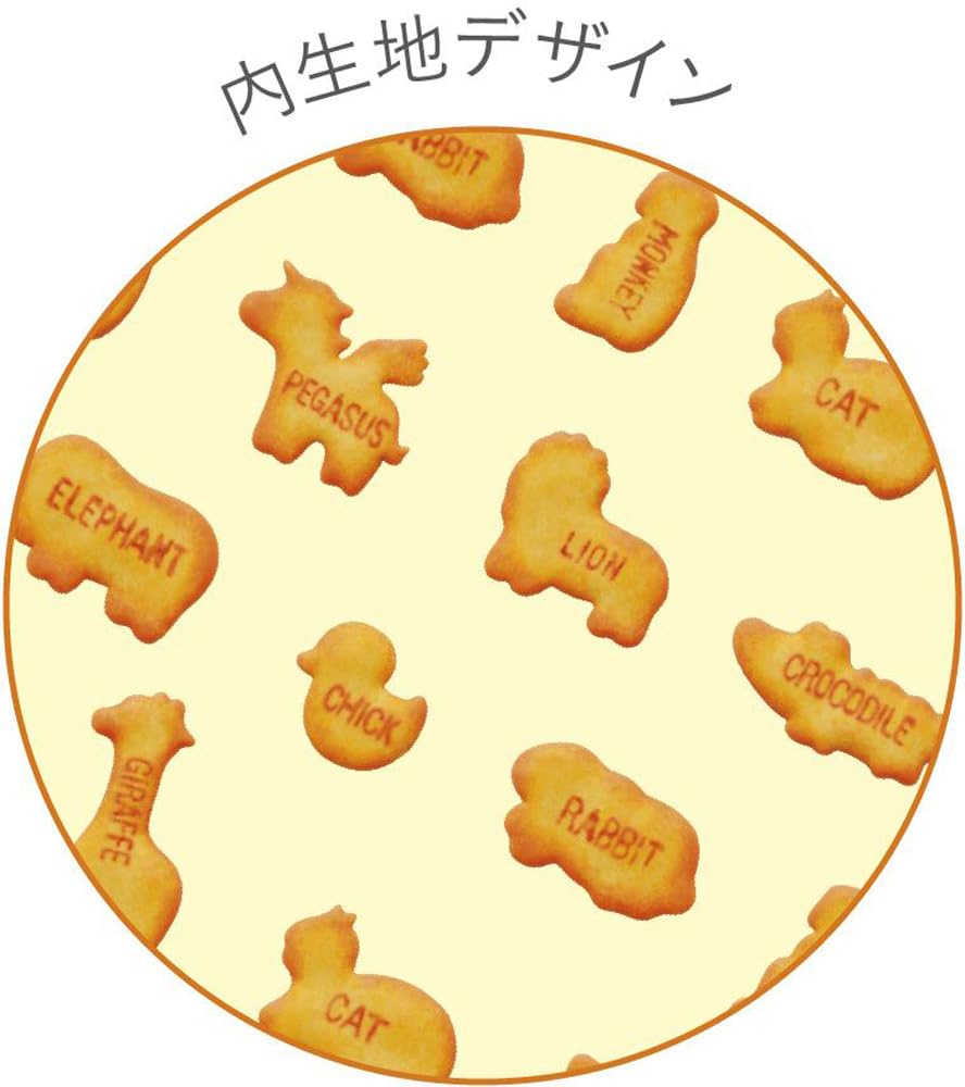 Плюшевый брелок-маскот Tees Factory Tabekko Animal Lion-kun на молнии с карабином, прибл.. В110 x Ш120 x Г65 мм (за исключением частей), ТБ-5546716LI