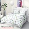 3Pcs Spring Scenery Bird Pattern Printed Duvet Cover Set, Queen, King, Double Bed, For Women And Adults Bedroom, Hotel