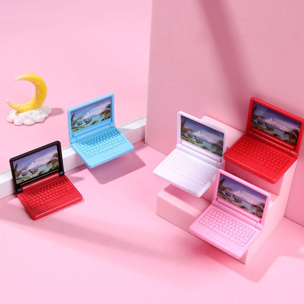 For Dolls Collapsible Computer Accessories Laptop Mini Doll Accessories Toy