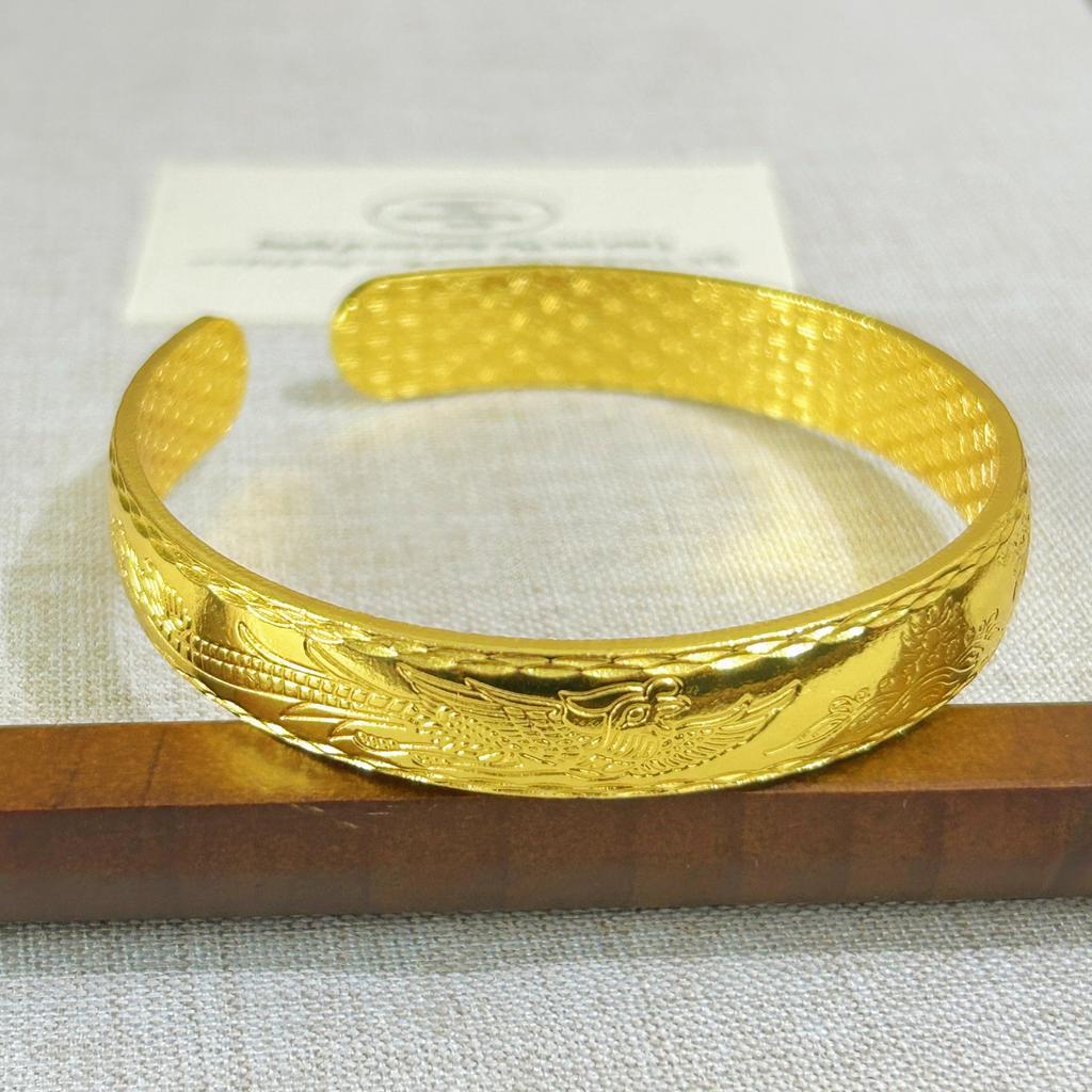 Dragon and Phoenix Chengxiang Heart Sutra Open Bracelet Bracelet Accessories