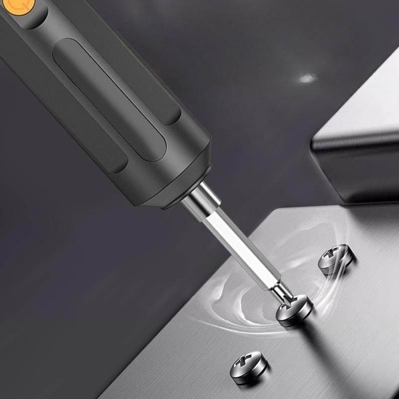 Electric Screwdriver Rechargeable Small Household Screwdriver Batch Tool Mini Pistol Drill Electric Screwdriver Electric Batch Hand Drill