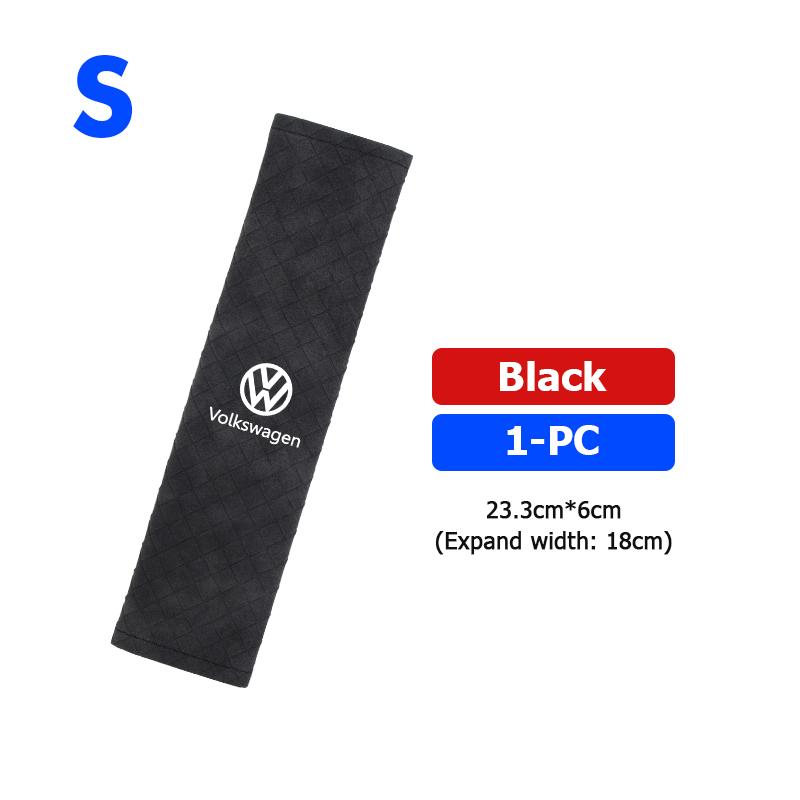 For Volkswagen VW General Motors Seat Belt Cover Adjustable Belt Shoulder Pad Scirocco Jetta Beetle Golf 4 5 6 Passat Polo B5 VG7Y3