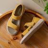 Summer New Women Thick Sole Sport Sandals Lady Flats Comfortable Casual Soft Sole Leather Student Shoes Large Size 35-42