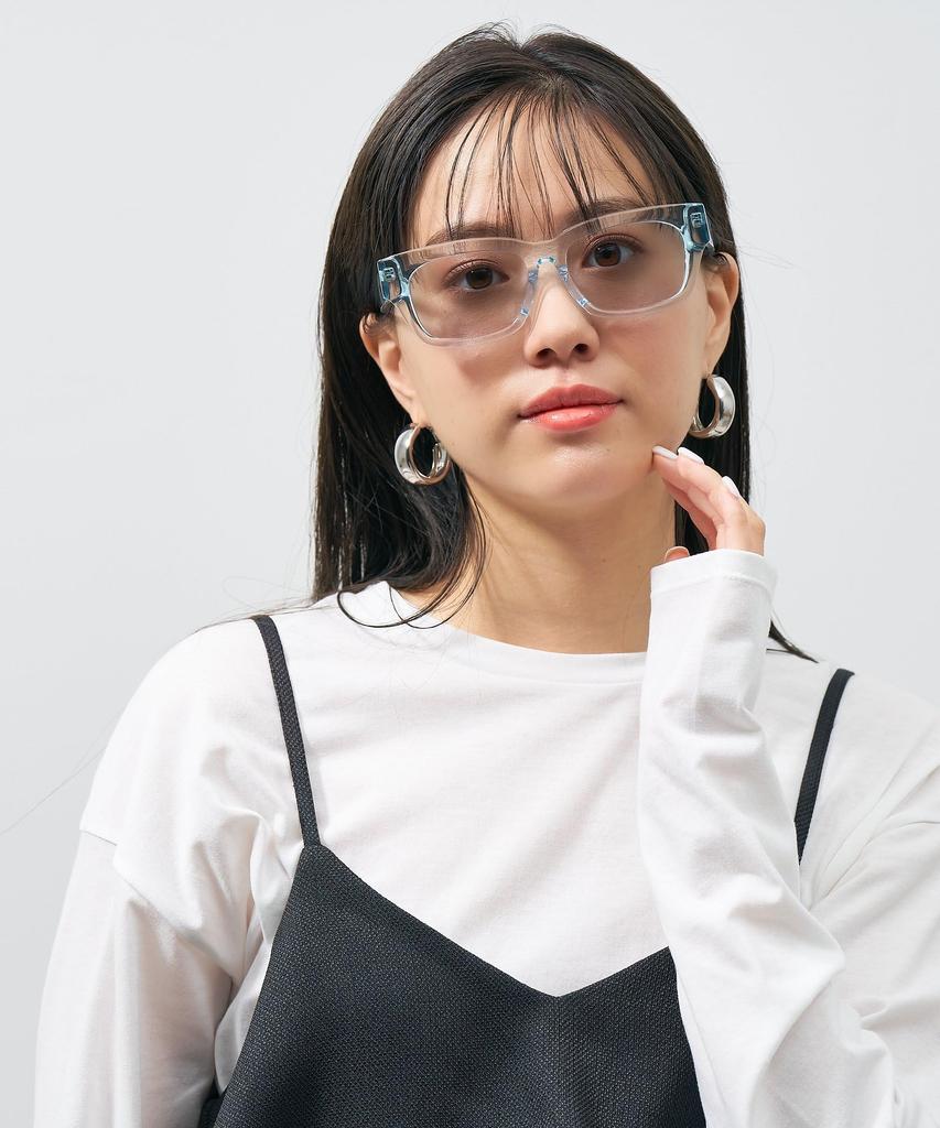 [Zoff] Очки от солнца SUNCUT UV 100% CUT Очки в стиле Веллингтон Цветные линзы, Толстая оправа, Стильные, Защита от УФ, Мужские, Женские, Унисекс [ZA251G0960A1