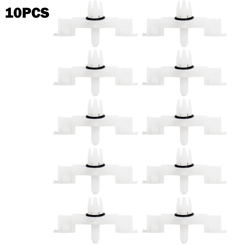 10 шт./компл. зажим для крепления направляющей порога двери для 95555954700 7L0853547A накладки на порог двери зажимы для отделки кузова