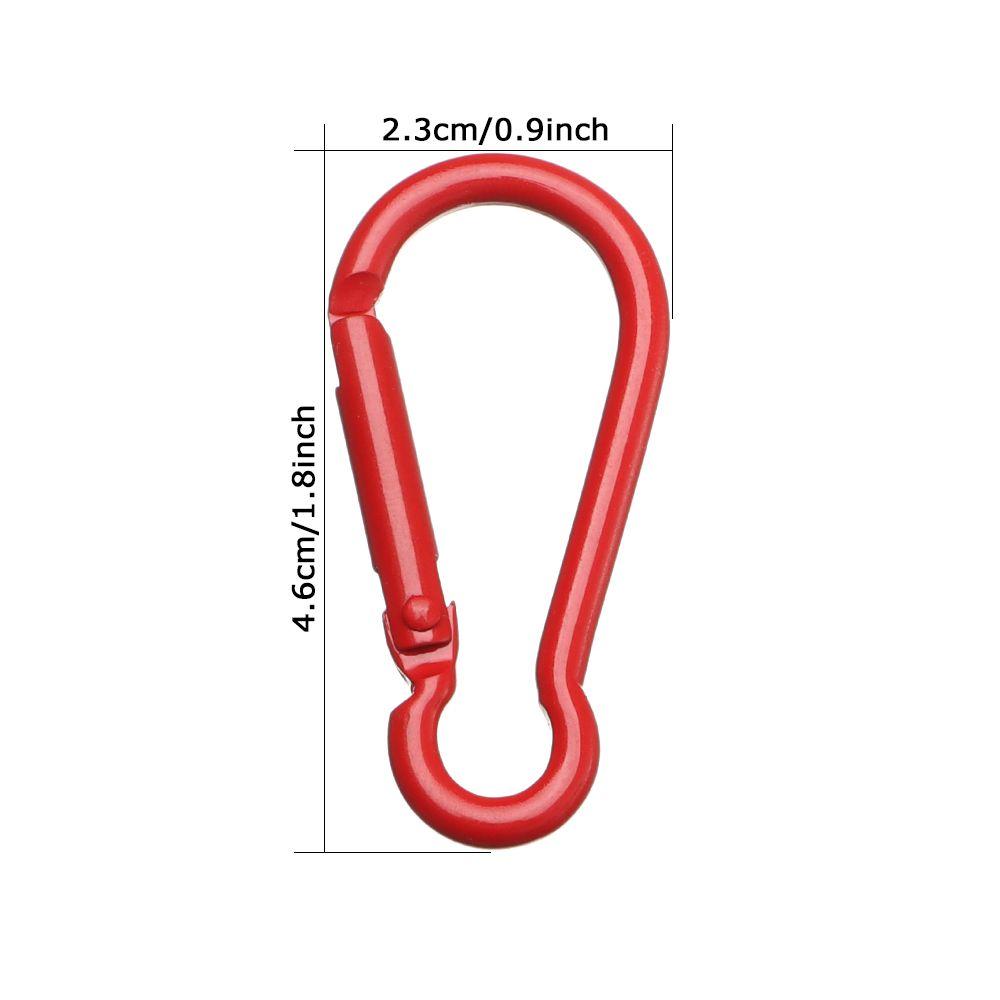 Высококачественное защитное снаряжение из сплава, карабин, пряжка, брелок, кнопка для скалолазания, походный крюк