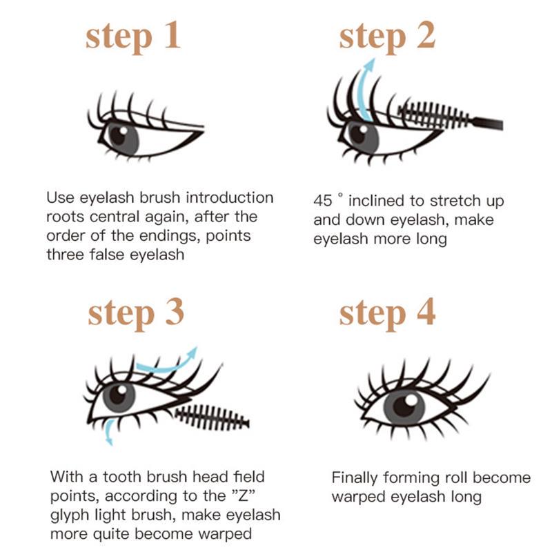 4D тушь для ресниц с шелковым волокном для завитых объемных ресниц, водостойкая тушь для наращивания ресниц Rimel
