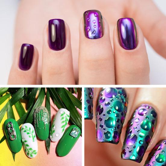 Nail Art 7 мл Быстрые прозрачные капли воды Строительный лак для ногтей с 3D эффектом Прочный прозрачный УФ-лак для маникюра