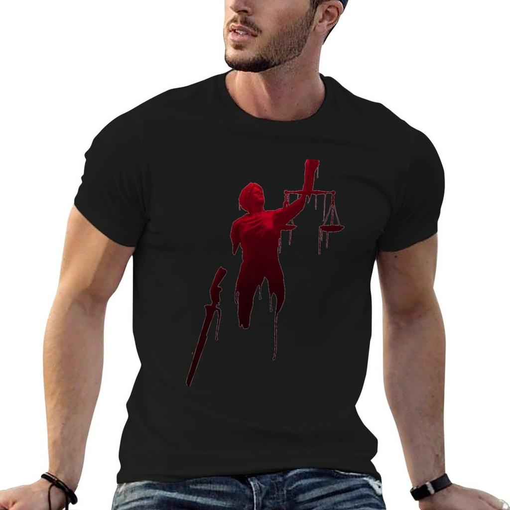 lady justice TShirt Holiday Party TShirt for Unisex