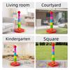 Early Education Ferrule Stacked Toys Interactive Hoop Ring Toss Toys Throw Circle Game  Children