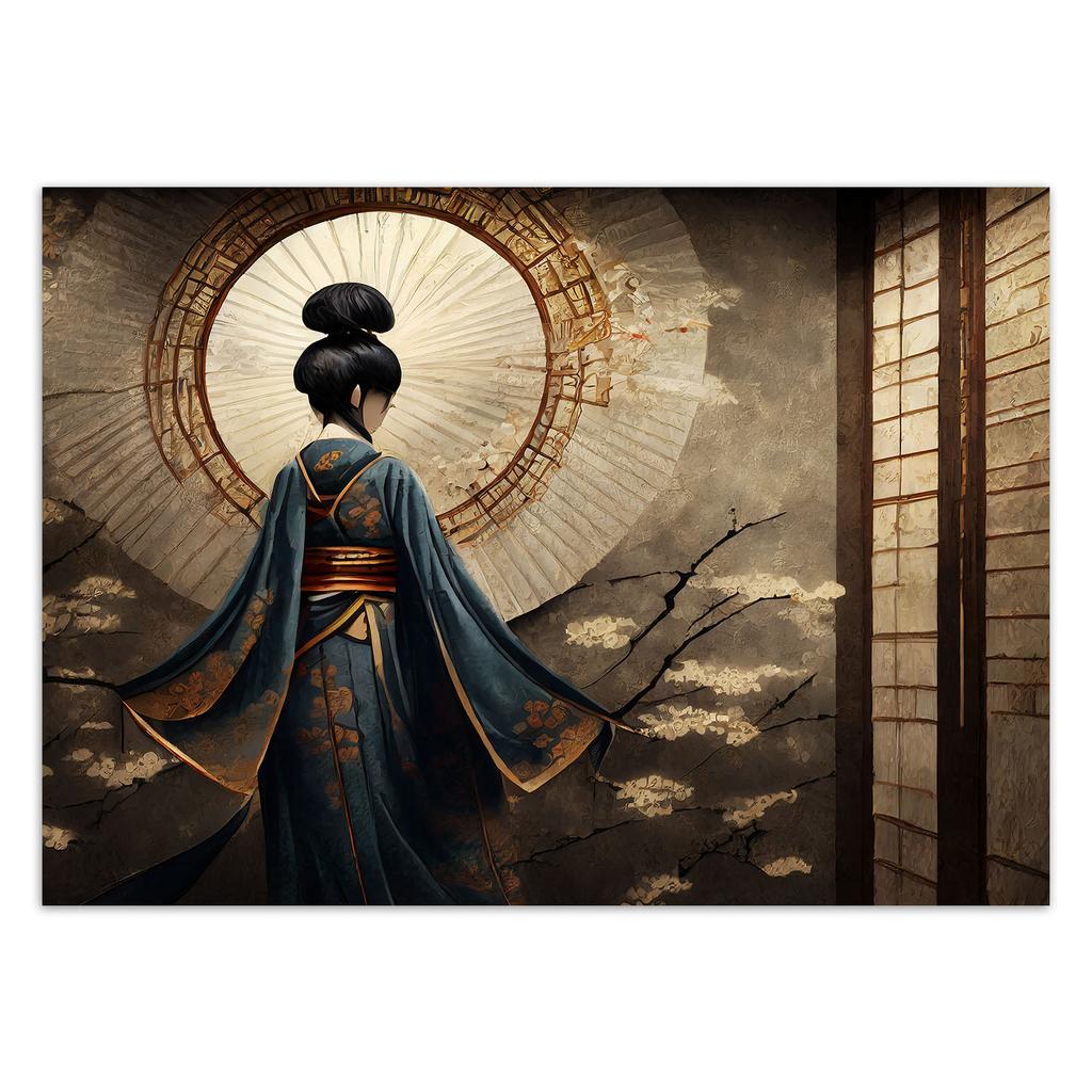 Обои Японская гейша