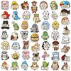10/30/50/100 шт. Забавные Мультяшные Животные Эмоциональной Поддержки Наклейки Креативные Граффити Наклейки Декор для Скейтборда Телефона Багажа