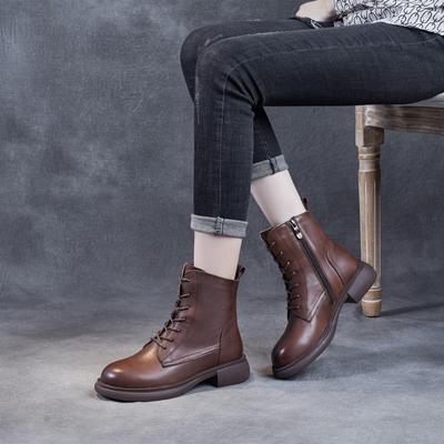 Винтажные ботинки Martin, короткие сапоги из коровьей кожи