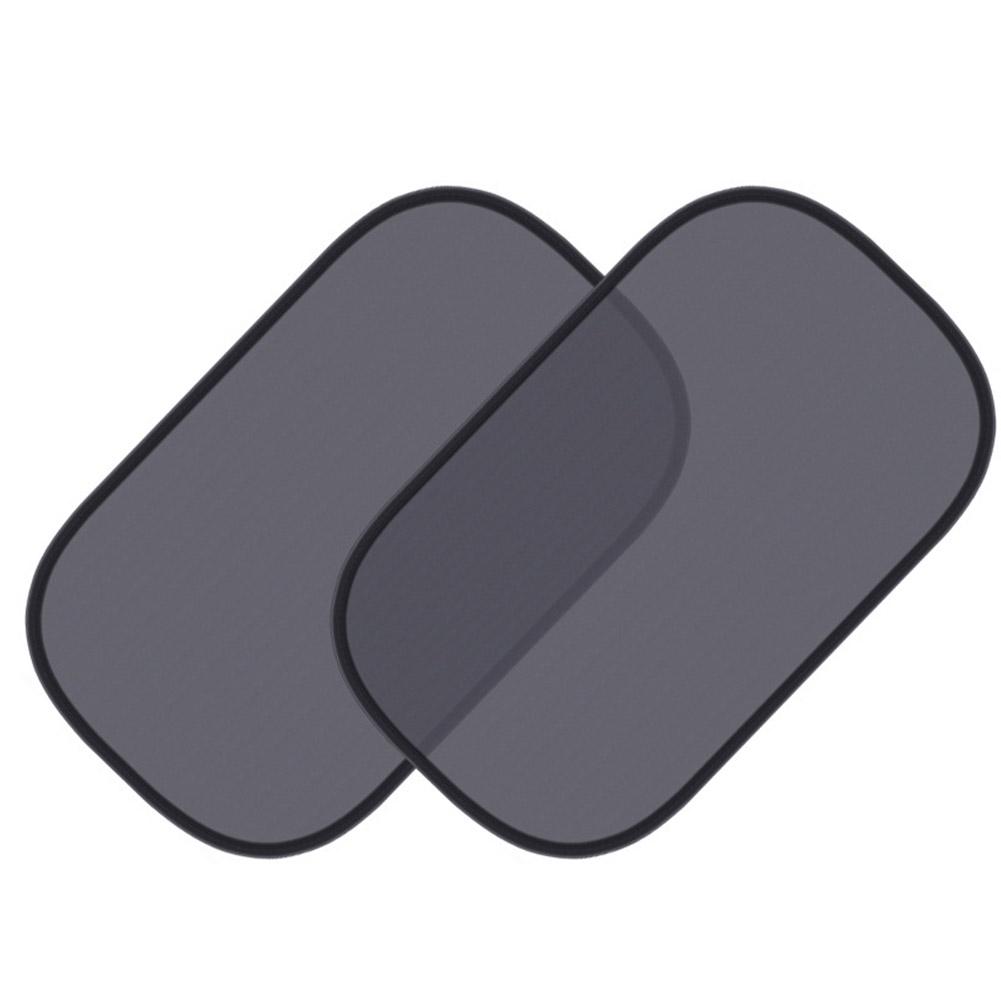 Электростатическая адсорбционная пленка Автомобильная сетка Солнцезащитный козырек Боковая изоляция Солнцепропускающий Анти-ультрафиолетовый Черный Защита от жары E5V1