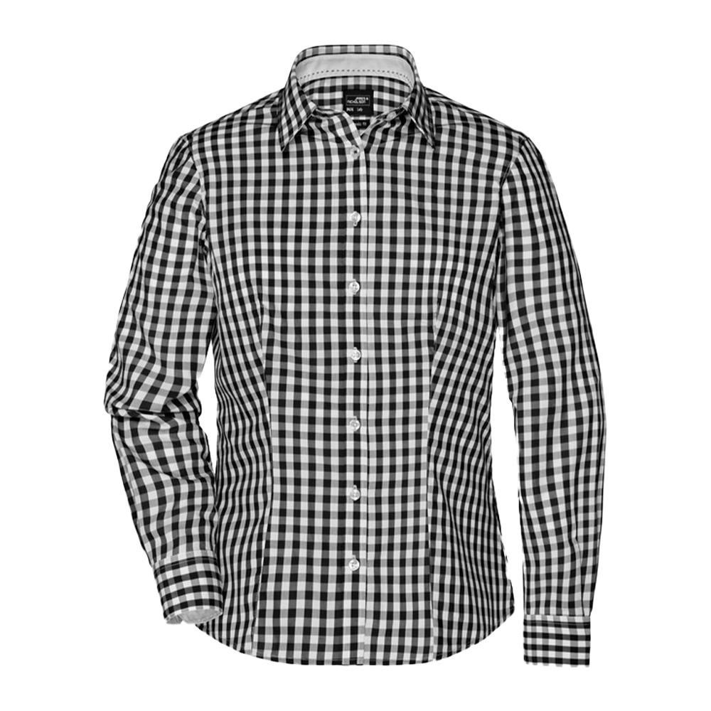 James and Nicholson Womens/Ladies Checked Blouse