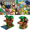 Minecraftinglys My World Building Blocks Village Tree House Warhorse Toys Bricks