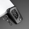 Высококачественный ТПУ Флип Складывающийся Для Toyota Camry Rav4 Auris Corolla Verso Yaris C-Hr Scion Im Aygo Avensis Флип Чехол-Крышка Для Автомобильного Ключа