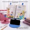 Multifunctional Lifting Reading Bookshelf with Page Clip Desktop Reading Rack Home Office