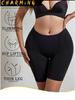 Женские трусики-стринги с формирующим эффектом для контроля живота средней посадки, с лифтингом бедер и открытыми ягодицами - Большой размер