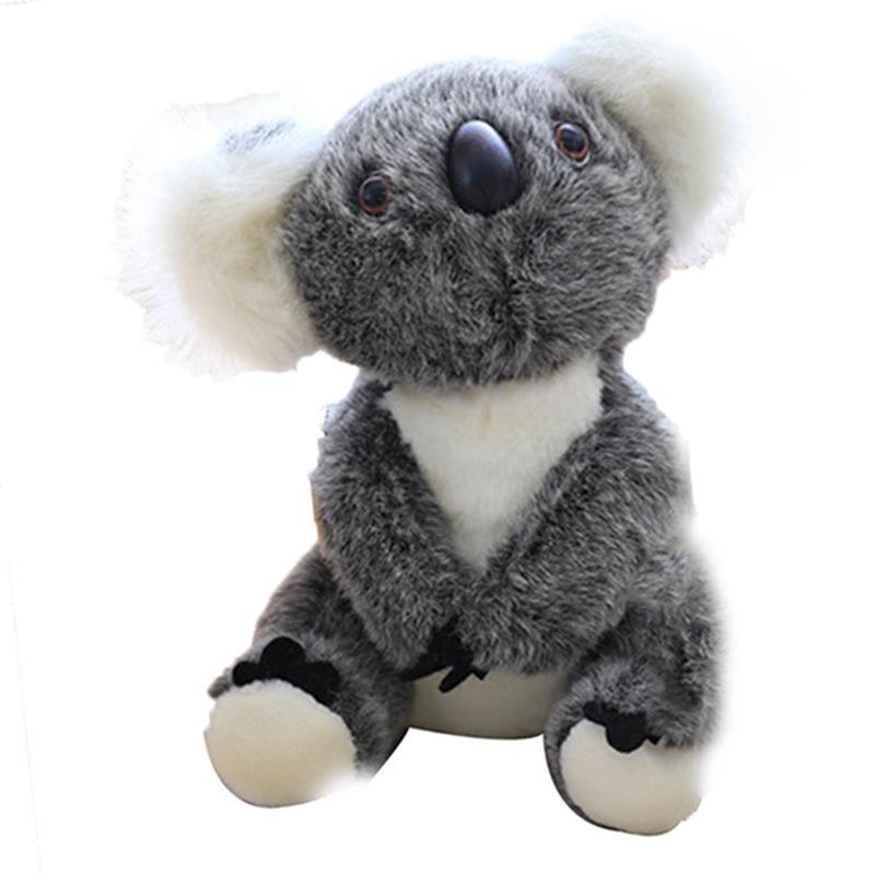 Плюшевая игрушка коала с детенышем