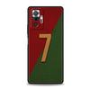 Чехол для телефона для Xiaomi Redmi Note 14 13 12 Pro Plus 5G 9S 9 10 11 4G 14C 13C 12C 10C 9C 9A Мягкая крышка Футбольный номер