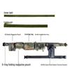 1000D Nylon 3-in-1 Tactical Belt 5-Piece Set