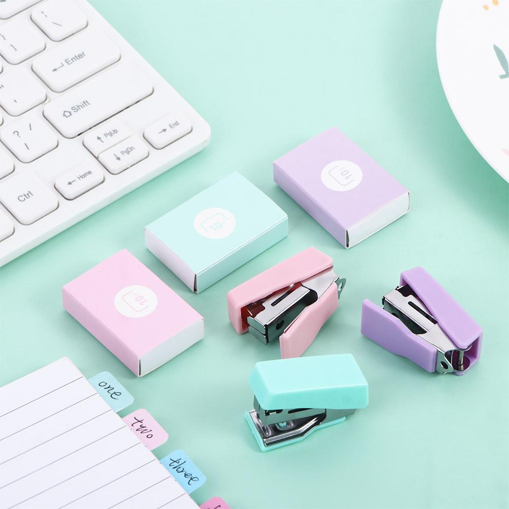 Book With Staples Binder Push Clamp Stapler Machine Stapler Set Paper Stapler Binding Machine