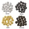 Dollhoues Miniature Mini Coat Buttons DIY Doll Clothes Clothing Sewing Buckle Metal Buckles