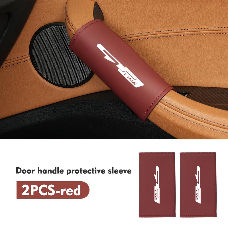 For KIA Car Handle Protective Cover Roof Handle Covers Auto Interior Accessories K5 K2 Optima Soul Spectra Niro Cadenza SephiaCH3