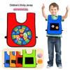 Children's Sticky Ball Game Jersey for Indoor/Outdoor Play - Parent-Child Dodgeball Vest for Kindergarten