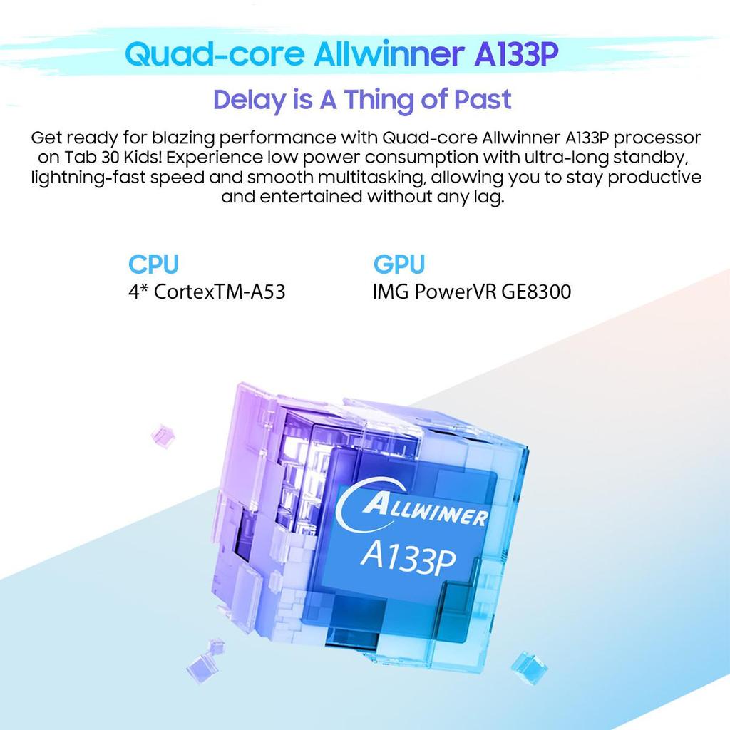 Blackview Планшет Tab 30 Kids для детей 7 дюймов, Android 13