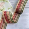 Retro National Lace Jacquard Tassel Trim - 5CM Width (A-1508)