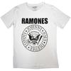Ramones - Президентская Печать - Женская Молодежная Белая Футболка Унисекс Футболка