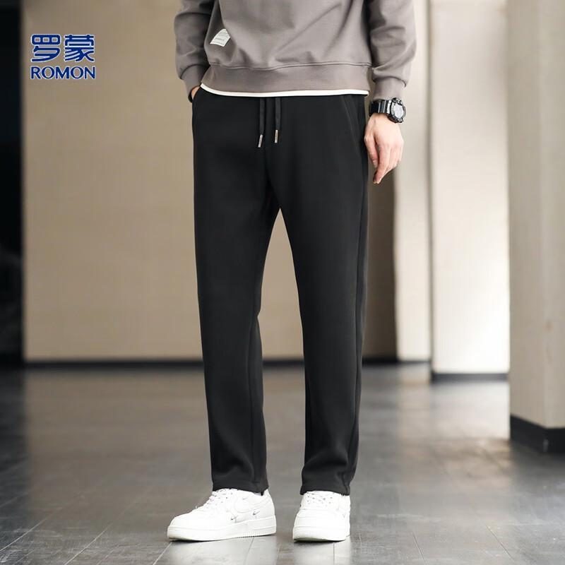 Romon Men's Fleece-Lined Casual Pants