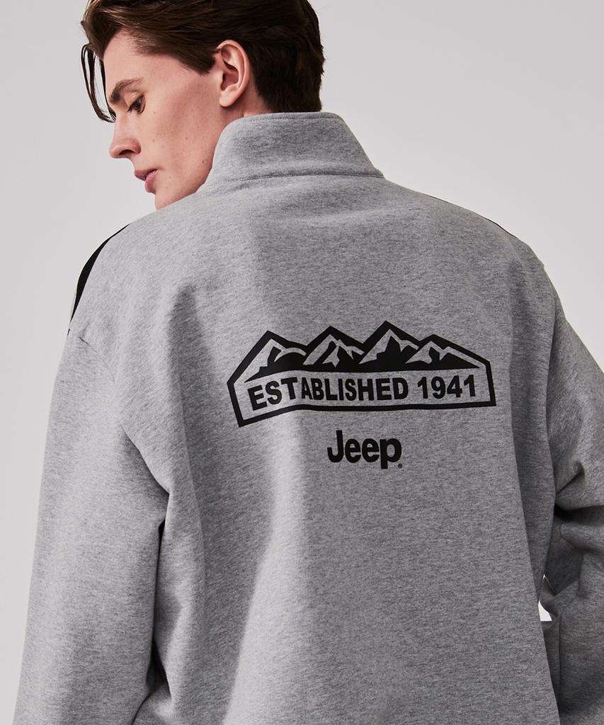JEEP [430G] Тяжелая толстовка на молнии (Jq5Tsu832Mg)