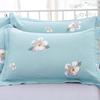 100% Cotton Twill Pillowcase Set - 2 Pieces, 48x74cm, Suitable for Single Student Dormitory.