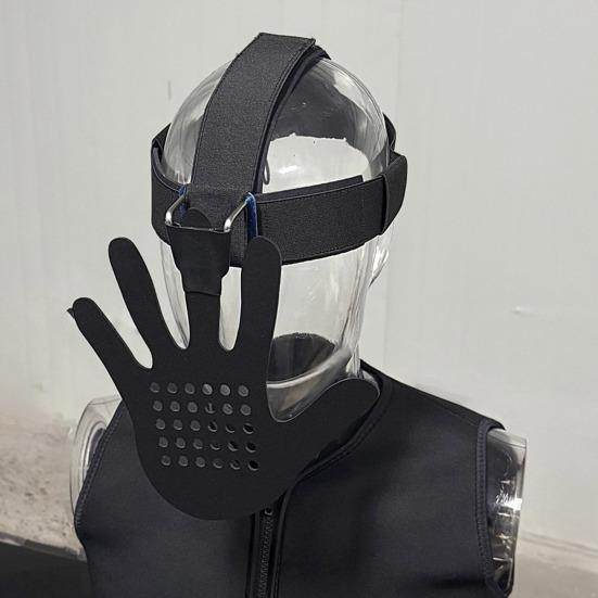 Баскетбольная защитная маска 3D для защиты глаз, тренировочный бросок, дриблинг, защитная маска с повязкой на голову для броска в прыжке, баскетбольная защитная маска