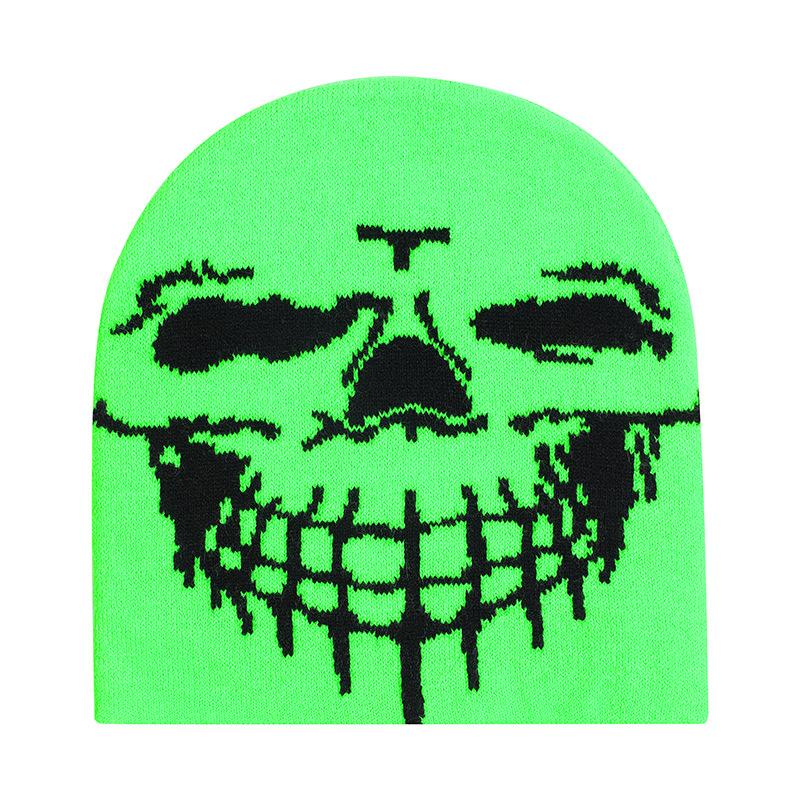 Буквенный принт шапка-бини боннет Y2k повседневная Skullies мода хип-хоп кепка на открытом воздухе