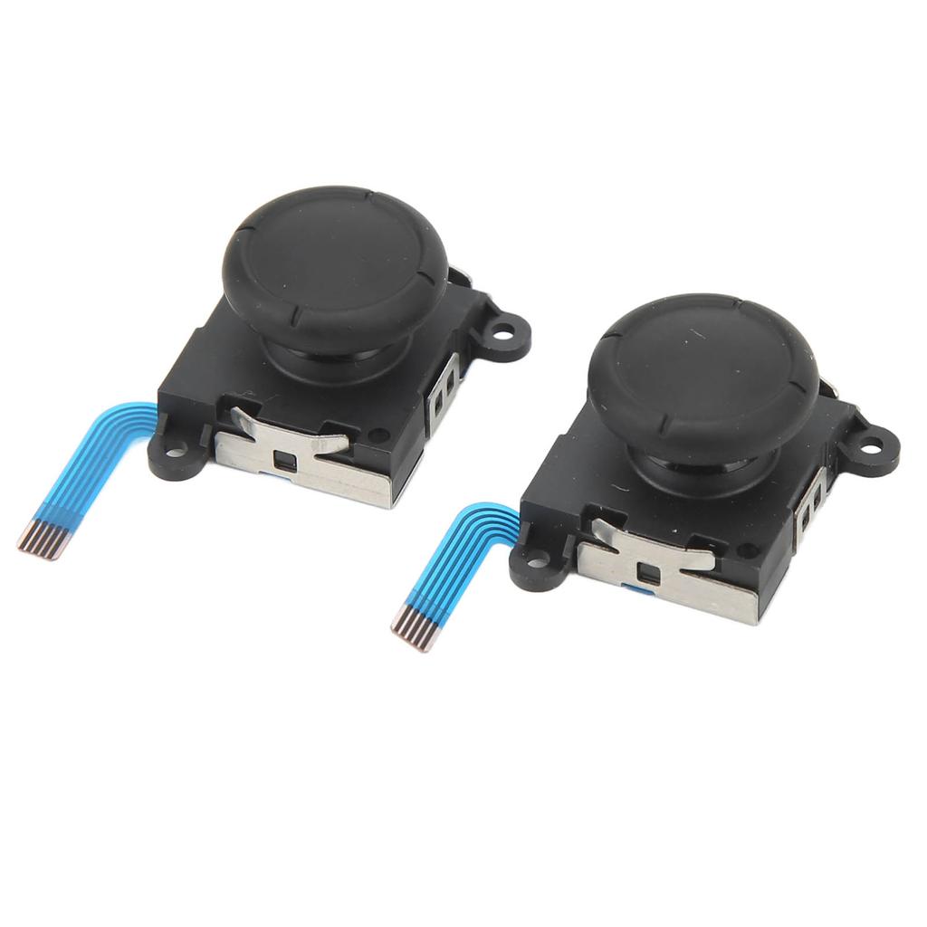 2Pcs Game Joystick Sensitive Accurate Controlling Wear Resistant Joystick Replacement for SWITCH