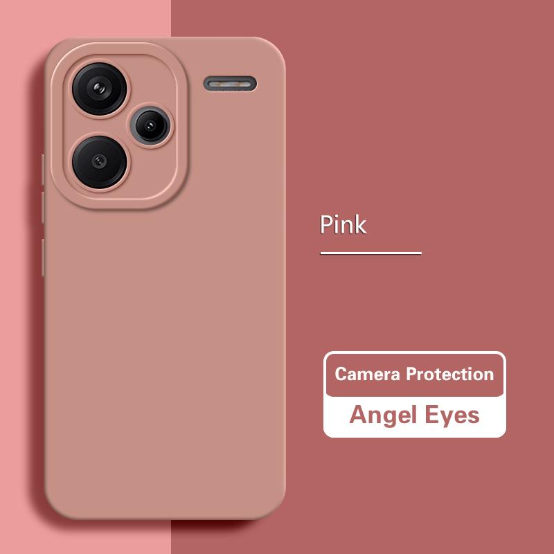 Чехол для телефона Xiaomi Redmi Note 13 13R 12 12T 12R Pro Plus Pro+ Turbo 3 Discovery 5G Angel Eyes Мягкая жидкая силиконовая задняя крышка