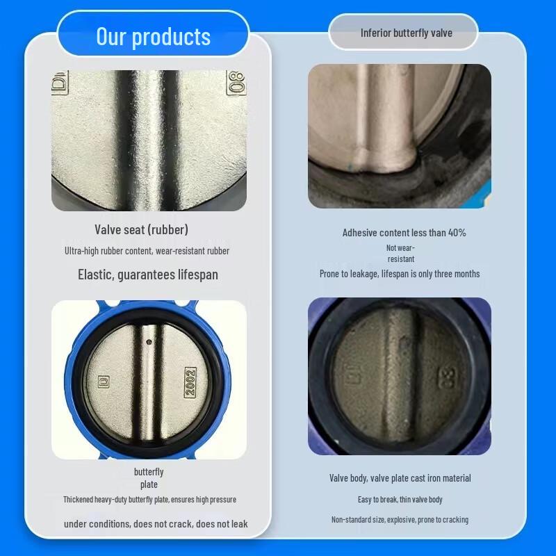 Weipeng Shuangxing D371X Wafer Butterfly Valve