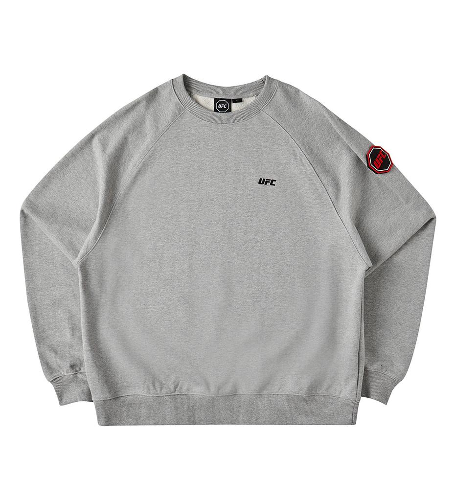 UFC SPORT Ufc Urban Scroll Sweatshirt Melange Grey U2Swt1106Mg