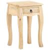 VidaXL Bedside Table 28x28x46 Cm, Solid Mango Wood