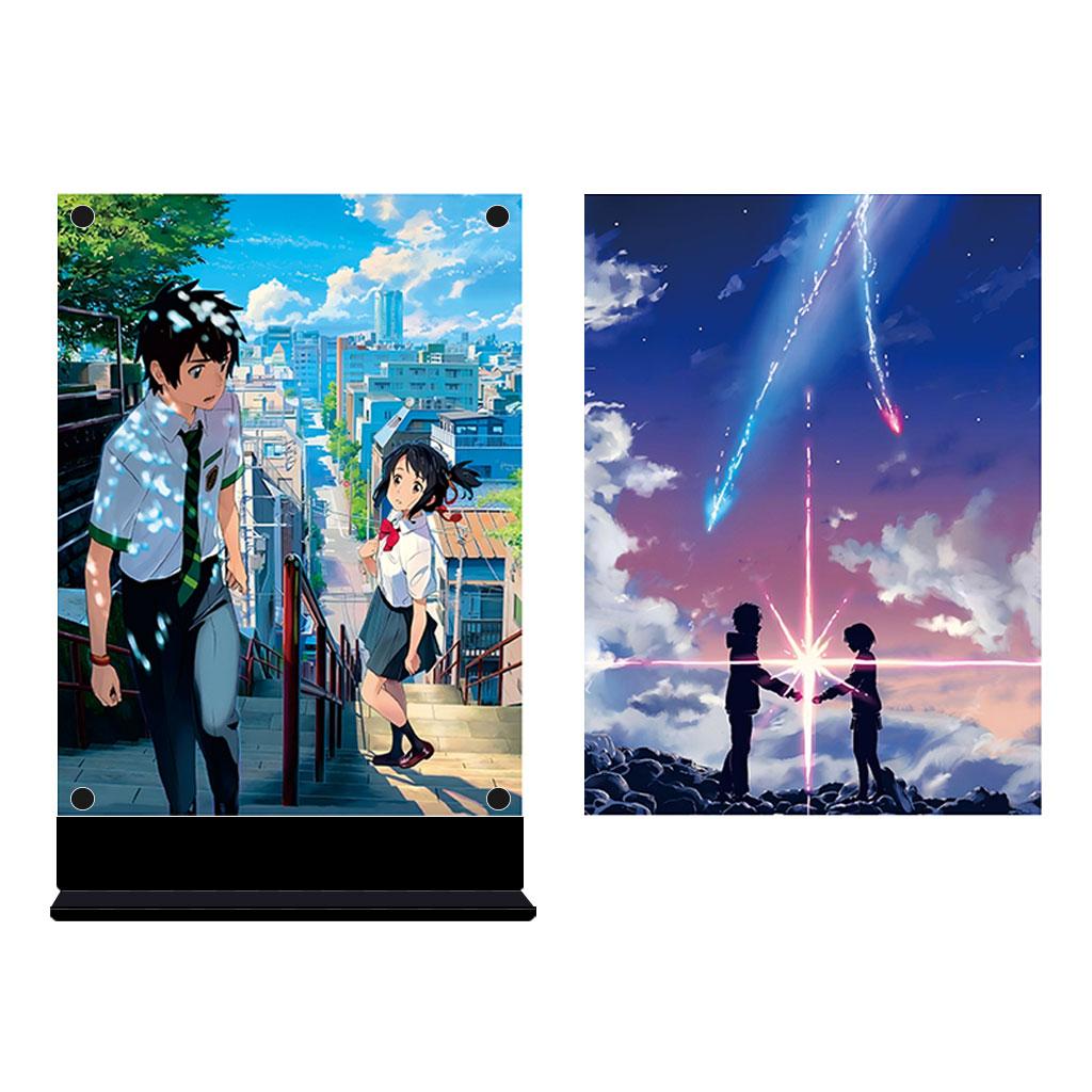 Led Backlit Poster One Piece Anime Night Light for Birthday Gift Bedroom Nightlight Game Room Deco Table Lamps Sign Zoro