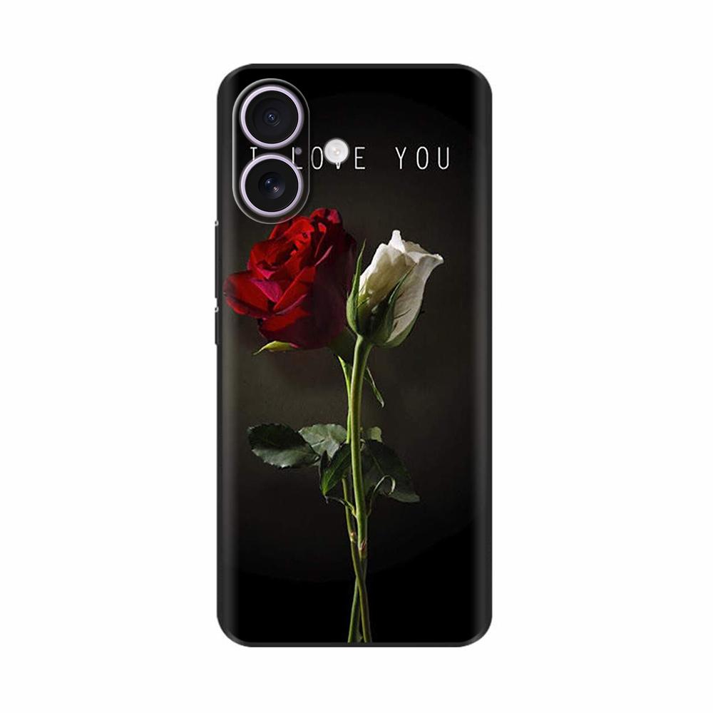 Чехол для iPhone 17 Мультяшный Мягкий Милый Силиконовый Чехол для Телефона Для iPhone 17 Air Задняя Крышка Чехлы для iPhone 17 Pro Max Funda Оболочки