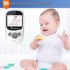 2.4-Inch Wireless Digital Baby Monitor with Temperature, Music, and Voice Control