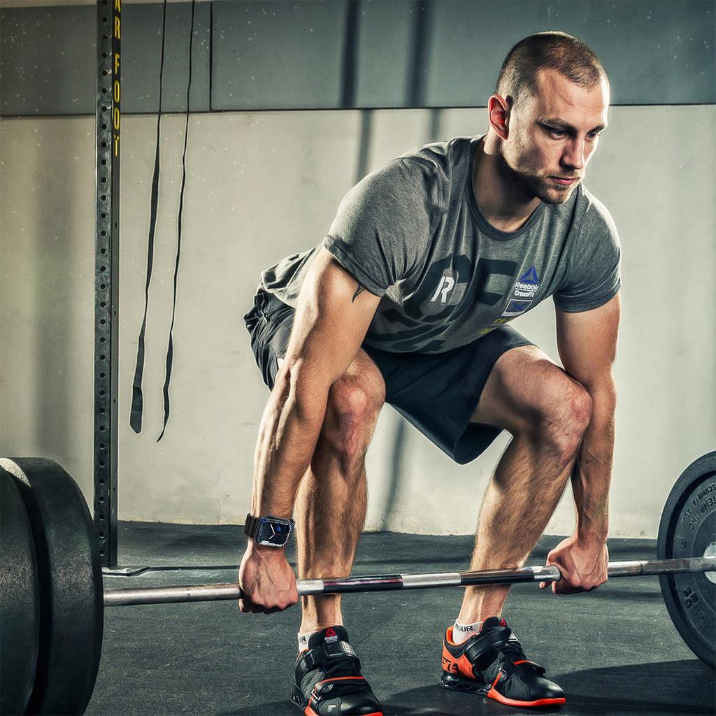 Strap Triple Protection Apple Watch Se, 9, 8, 7, 6, 5, 4, 3, 2, 1 (41, 40, 38mm) Band Bracelet Navy