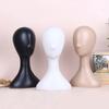 Female Plastic Abstract Mannequin Head Model For Wig Hat Display Stand Holder