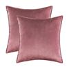 Home Decoration Edge Velvet Waist Pillow Cushion Cover Super Soft Plush Hotel Sofa Pillow Cover