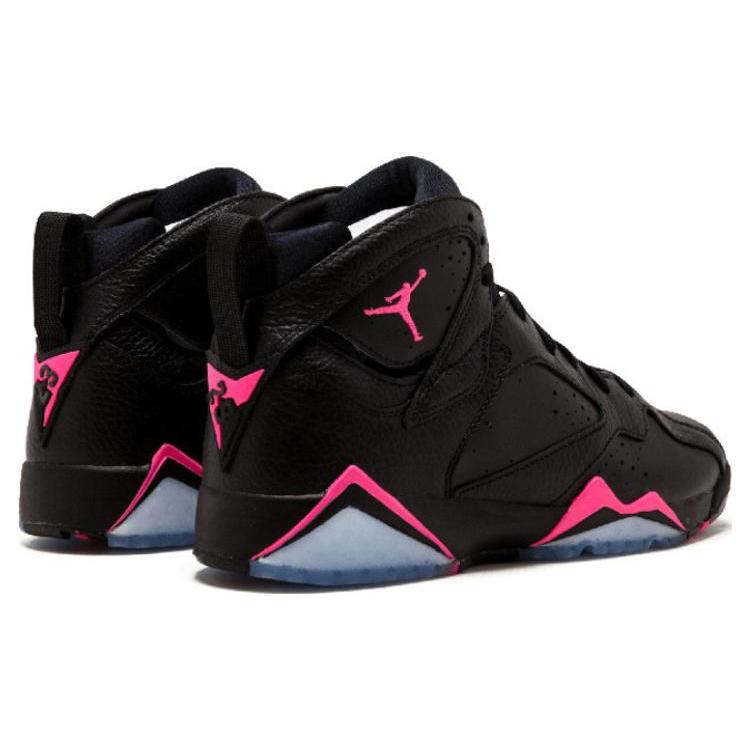 Jordan 7 Ретро Черный Гипер Розовый GS 442960-018